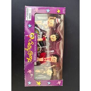 Vintage 1999 Betty Boop Mini Collectibles 4 Figure Set Precious Kids 31204